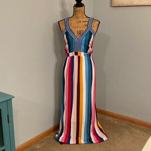 NWT Gibson x Hi Sugarplum Vibrant Multicolor Maxi Dress Women Size 1X